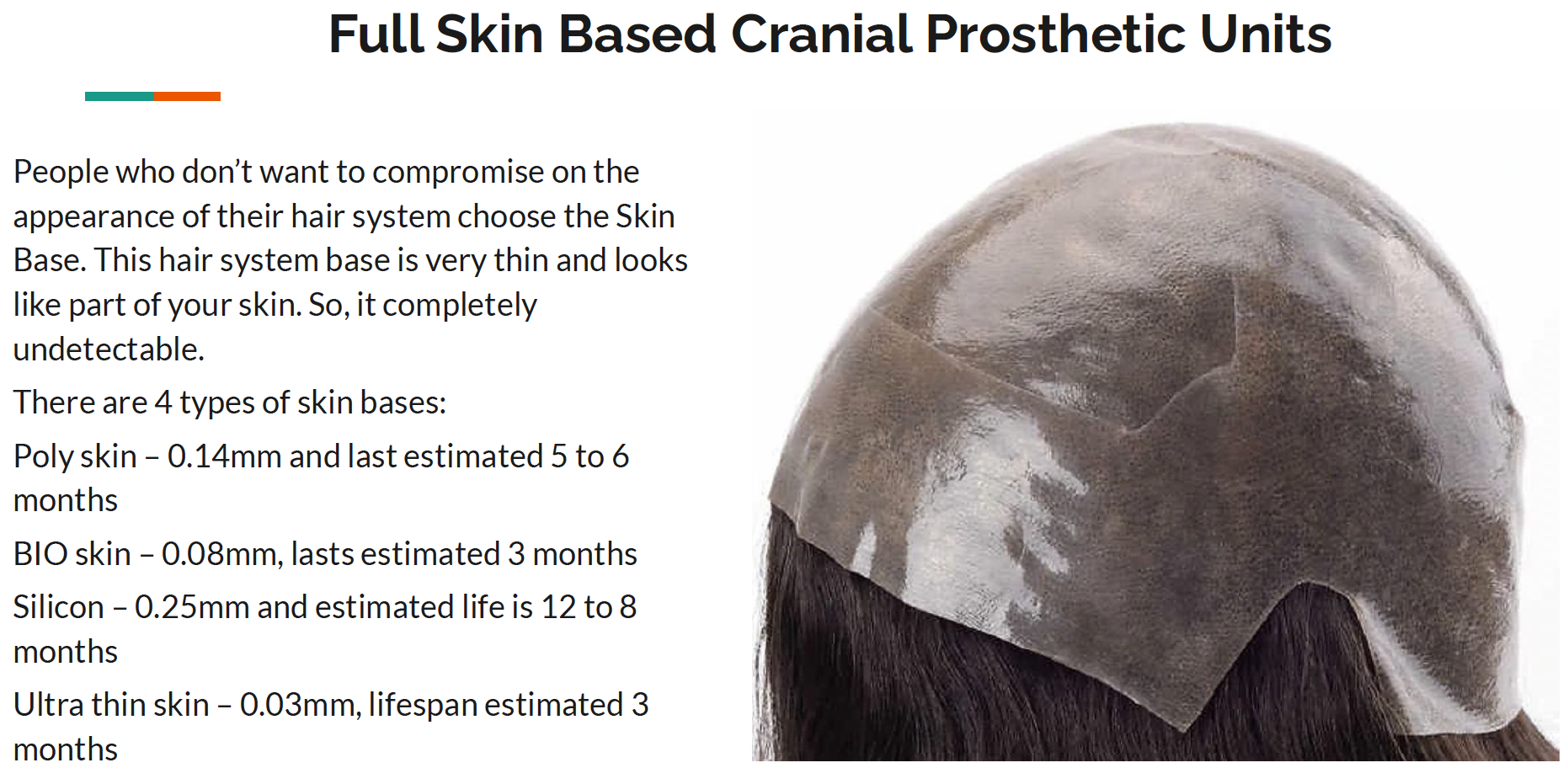 Types of Cranial Prosthetics